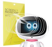 Blueshaweu Compatible for Misa Robot Screen Protector, [6 Pack] Full Coverage TPU Clear Film Compatible for Misa Robot (6 Pack)