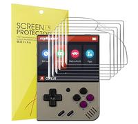 Blueshaweu Compatible for Miyoo Mini Plus Screen Protector, [6 Pack] Full Coverage TPU Clear Film Compatible with Miyoo Mini Plus Handheld Game Console 3.5 inch (6 pack)