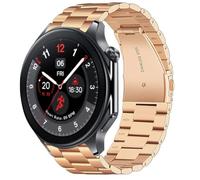 Blueshaweu Compatible for OnePlus Watch 3 Band, Quick Release Stainless Steel Metal Replacement Straps Compatible for OnePlus Watch 3, 2 46mm / 2R / 1 Smartwatch