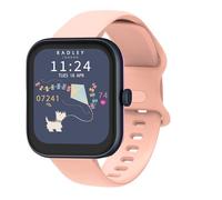 Blueshaweu Compatible for RADLEY Series Bands, 20mm 22mm New Soft Silicone Sport Replacement Straps Compatible for RADLEY Series 32 / Series 20 / Series 19 / Series 46/10 Smart Watch (Pink, 20mm)