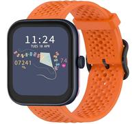 Blueshaweu Compatible for RADLEY Series Smart Watch Bands, 20mm 22mm Newest Desgined Silicone band with Metal Buckle Compatible with RADLEY Series 32/20 / 19/46 / 10 Smartwatch (Orange, 20mm)
