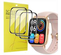 Blueshaweu Compatible for RUIMEN H1 Smart watch 1.69" Screen Protector, [3 Pack] Full Coverage Protective Cover Saver film Compatible with RUIMEN H1 Smart Watches 1.69 inches (3 pack)