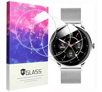 Blueshaweu Compatible for Sekonda Flex Plus Smart Calling Watch Screen Protector, [3 Pack] 9H Tempered Glass Screen Protector Film Compatible for Sekonda Flex Plus Womens 42mm Smart Watch (3 Pack)