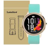 Blueshaweu Compatible for Sekonda Flex Smart Watch Bands, Sport Silicone Replacement Strap for Sekonda Flex Womens 42mm Smart Watch (Green)
