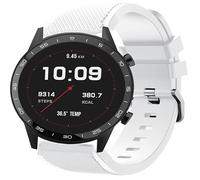 Blueshaweu Compatible for Sekonda Smart Watch Band, Classic Silicone Replacement Straps Compatible with Sekonda Motion Pro/ACTIVE PRO,ACTIVE Plus,ACTIVE 1909/HYBRID SMART WATCH,etc (White, 22mmSize)