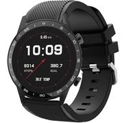 Blueshaweu Compatible for Sekonda Smart Watch Band, Classic Silicone Replacement Straps Compatible with Sekonda Motion Pro/ACTIVE PRO,ACTIVE Plus,ACTIVE 1909/HYBRID SMART WATCH,etc (Black, 22mmSize)