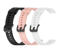 Blueshaweu Compatible for SHANG WING LYNN2 Smart Watches Band, 16mm Silicone Replacement Soft Band Wristbands Straps SHANG WING LYNN2/L2 Smartwatch (3 pack)