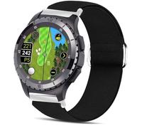 Blueshaweu Compatible for SkyCaddie Watch Band, Quick Release Stretch Elastics Nylon Adjustable Replacement Strap Accessories Compatible for SkyCaddie LX2,LX5,LX5C Smart Watch (Black, 20mmSize)