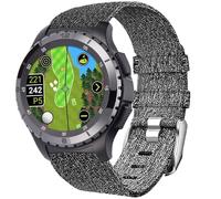 Blueshaweu Compatible for SkyCaddie Watch Bands, Breathable Nylon Woven Fabric Replacement Accessory Strap Compatible for SkyCaddie LX2, LX5, LX5C Smart Watches (Gray, 20mmSize)