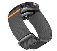 Blueshaweu Compatible for SkyCaddie Watch Bands, Quick Release Stretchy Solo Loop Adjustable Nylon Replacement Straps Compatible for SkyCaddie LX2, LX5, LX5C Smart Watches (Gray, 20mmSize)