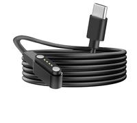 Blueshaweu Compatible for SkyCaddie Watch Charger, 4 Pin Magnetic USB Replacement Charging Cable Compatible for SkyCaddie LX2, LX5, LX5C GPS Touchscreen Smart Watches. (Black, Type C)