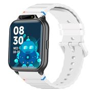 Blueshaweu Compatible for Sootingot Smartwatch Band, New Silicone Woven Line Adjustable Replacement Strap for Men Woman Compatible with Sootingot P70,Monowul P70 1.85" Smart Watch (White, 20mmSize)