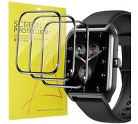 Blueshaweu Compatible for Tensky LW83 Smartwatch 1.8" Screen Protector, [3 Pack] 3D Full Coverage PET Soft Screen Protector Film Compatible with Tensky Smartwatch LW83 1.8 inches (3 PACK)