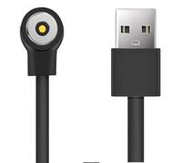 Blueshaweu Compatible Magnetic USB Charger Dock for LVTEL R8 Smart Ring (Black, 1cm, Micro USB, 5V, Indoor, 1 count)