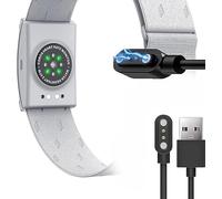 Blueshaweu Compatible with COROS Heart Rate Monitor Charger, 2 pin Magnetic USB Charging Cable Replacement Charger Compatible for COROS Heart Rate Monitor (Black)