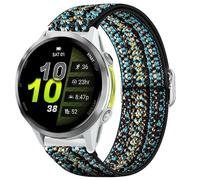 Blueshaweu Compatible with Garmin Forerunner 970 bands, Stretch Elastics Nylon Adjustable Replacement Strap Accessories for Men & Women Compatible with Garmin Forerunner 970 (Blue Sky)