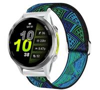 Blueshaweu Compatible with Garmin Forerunner 970 bands, Stretch Elastics Nylon Adjustable Replacement Strap Accessories for Men & Women Compatible with Garmin Forerunner 970 (Blueprint)