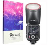 Blueshaweu Compatible with GODOX V100 Screen Protector, [3 Pack] 9H Tempered Glass Screen Protector Film Compatible for GODOX V100 (3 Pack)