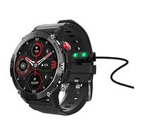 Blueshaweu Compatible with LEMFO Smart Watch Charger, Magnetic USB Charging Cable Replacement Charger Cable Compatible with LEMFO LF26 Smart Watch/LEMFO LF31 Smart Watch (Black)