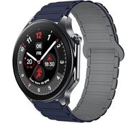 Blueshaweu Compatible with OnePlus Watch 3 bands, 22mm Magnetic Silicone Sport Strong Magnet Strap Watchband Compatible with OnePlus Watch 3, 2 46mm / 2R / 1 Smart Watch