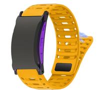Blueshaweu Compatible with Shock Clock Max Bands, New Sweat-Proof Sport Silicone, Breathable Unisex Strap Compatible for Pavlok Shock Clock 3, Shock Clock MAX (Orange-yellow)