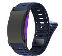 Blueshaweu Compatible with Shock Clock Max Bands, New Sweat-Proof Sport Silicone, Breathable Unisex Strap Compatible for Pavlok Shock Clock 3, Shock Clock MAX (Blue)