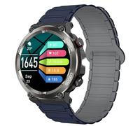 Blueshaweu for Baolubao Military Smartwatch Bands, Quick Release Silicone Sport Strap Replacement Watchband Compatible with Baolubao W50 Pro,W80 Pro,W60 / R50pro,R50,R30MAX,X20 Watch (Blue, 20mmSize)