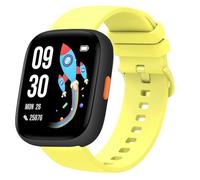 Blueshaweu for BIGGERFIVE Kids Smart Watch New Soft Silicone Sport Replacement Straps Wristband Accessories Compatible with BIGGERFIVE Brave 3 / BIGGERFIVE BW03 1.8" Watch (Yellow, 20mmSize)