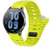 Blueshaweu for Blackview Watch 20mm, 22mm New Sweat-Proof Breathable Sport Silicone Replacement Strap Watchband Compatible for Blackview/IOWODO W60,W70 PRO,W50 Pro,W40,W30,W20,R3 (Green, 20mm)