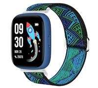 Blueshaweu for BW01,BW02 22mm Quick Release Stretch Elastics Nylon Adjustable Replacement Strap Accessories Compatible for BIGGERFIVE BARVE Kids Fitness Tracker Watch,Biggerfive Brave 2 (Blueprint)