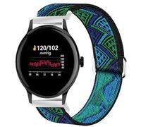 Blueshaweu for Sekonda Smartwatch Stretch Elastics Nylon Adjustable Replacement Strap Accessories for Men & Women Compatible with Sekonda Flex 42mm,ACTIVE 1909,ACTIVE Plus,etc (Blueprint, 20mmSize)
