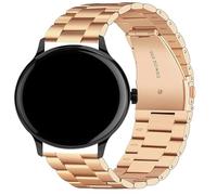 Blueshaweu for Sekonda Watch 16mm, 20mm, 22mm Quick Release Stainless Steel Metal Replacement Straps Compatible for SEKONDA Flex,Motion,ACTIVE PRO 47mm,HYBRID/CONNECT 40mm,etc (Rose Gold, 22mmSize)