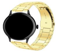 Blueshaweu for Sekonda Watch 16mm, 20mm, 22mm Quick Release Stainless Steel Metal Replacement Straps Compatible for SEKONDA Flex,Motion,ACTIVE PRO 47mm,HYBRID/CONNECT 40mm,etc (Gold, 22mmSize)