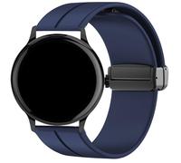 Blueshaweu for Sekonda Watch 16mm 20mm 22mm Soft Silicone Magnetic Buckle Sport Wristband Replacement Straps Compatible for SEKONDA Flex,Flex Plus 42mm/HYBRID,ACTIVE PRO,ACTIVE Plus 45mm (Blue, 20mm)