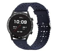 Blueshaweu for Sekonda Watch Band, Silicone Lace Replacement Straps Compatible with Sekonda Flex,Flex Plus,Motion Plus,Motion Pro,ACTIVE PRO,ACTIVE Plus,ACTIVE 1909/HYBRID 45mm,etc (Blue, 22mmSize)