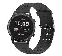 Blueshaweu for Sekonda Watch Band, Silicone Lace Replacement Straps Compatible with Sekonda Flex,Flex Plus,Motion Plus,Motion Pro,ACTIVE PRO,ACTIVE Plus,ACTIVE 1909/HYBRID 45mm,etc (Black, 20mmSize)