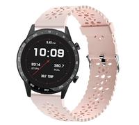 Blueshaweu for Sekonda Watch Band, Silicone Lace Replacement Straps Compatible with Sekonda Flex,Flex Plus,Motion Plus,Motion Pro,ACTIVE PRO,ACTIVE Plus,ACTIVE 1909/HYBRID 45mm,etc (Pink, 22mmSize)