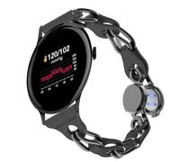 Blueshaweu for Sekonda Watch Braided Hollow out Leather Metal Clasp Adjustable Replacement Wristband Compatible with Sekonda Motion Pro,ACTIVE PRO,ACTIVE Plus,ACTIVE 1909,HYBRID 45mm (Black, 22mmSize)