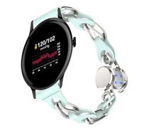 Blueshaweu for Sekonda Watch Braided Hollow out Leather Metal Clasp Adjustable Replacement Wristband Compatible with Sekonda Motion Pro,ACTIVE PRO,ACTIVE Plus,ACTIVE 1909,HYBRID 45mm (Green, 22mmSize)