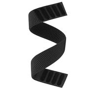 Blueshaweu for Sekonda Watch New Quick Dry Loop Woven Nylon Ultralight Sport Replacement Straps Compatible for SEKONDA Flex,Flex Plus 42mm/ACTIVE PRO,ACTIVE Plus/HYBRID 45mm,etc (Black, 20mmSize)