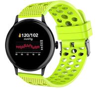 Blueshaweu for Sekonda Watches Silicone Replacement Wristbands Sport Strap with Metal Buckle Compatible with Sekonda Flex,Flex Plus/Motion,Motion Pro 39mm/ACTIVE PRO,ACTIVE1909,etc (Green, 20mmSize)
