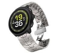 Blueshaweu for SUUNTO Smartwatch Quick Release Stainless Steel Metal Strap with Folding Clasp Replacement Band Compatible with SUUNTO OCEAN, RACE S, VERTICAL 2, 9 PEAK PRO, 5 Peak (Titamium, 20mmSize)