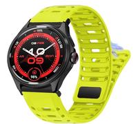 Blueshaweu for TicWatch Series Smart Watch 22mm, 24mm New Sweat-Proof Sport Silicone, Breathable Unisex Strap Compatible with Ticwatch Atlas,Pro 5, Pro 3 Ultra BT, Pro,Pro S,etc. (Green, 22mm)