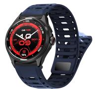 Blueshaweu for TicWatch Series Smart Watch 22mm, 24mm New Sweat-Proof Sport Silicone, Breathable Unisex Strap Compatible with Ticwatch Atlas,Pro 5, Pro 3 Ultra BT, Pro,Pro S,etc. (Blue, 22mm)