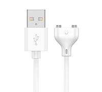 Blueshaweu Magnetic USB Charging Cable Replacement Charger Cable Compatible with Satisfyer Penguin Air (2 pack-White+White)
