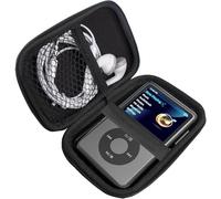 Blueshaweu MP3 Player Case Compatible with innioasis Y1 Protective Case with Space for Earphones, USB Cable & Memory Card - Compatible with innioasis Y1 MP3 Player (Black)