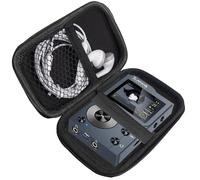 Blueshaweu MP3 Player Case Compatible with Surfans F20 - MP3 Player - Protective Case with Space for Earphones, USB Cable & Memory Card - Compatible with Surfans F20 MP3 Player (Black)