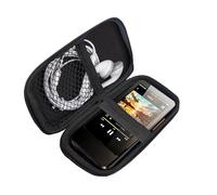 Blueshaweu MP3 Player Case for HiFi Walker H20 Pro - Protective Case with Space for Earphones, USB Cable & Memory Card - Compatible with HiFi Walker H20 Pro MP3 Player 3.2 Inch (Black)