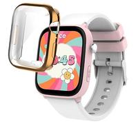 Blueshaweu Protective Case Compatible with Ice-Watch - Ice Smart Junior 3.0 Find My (1.75 Inches), Flexible TPU Full Protection with Screen Protector, Scratch-Resistant Case Compatible with Ice Smart