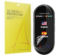 Blueshaweu Screen Protector Compatible with Adelagnes Z8 Voice Translator, HD Clear Flexible TPU Screen Protector [Pack of 6] Compatible with Adelagnes Z8 Voice Translator (Transparent)